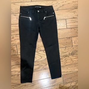 Michael Kors Black Denim Straight Leg Jeans